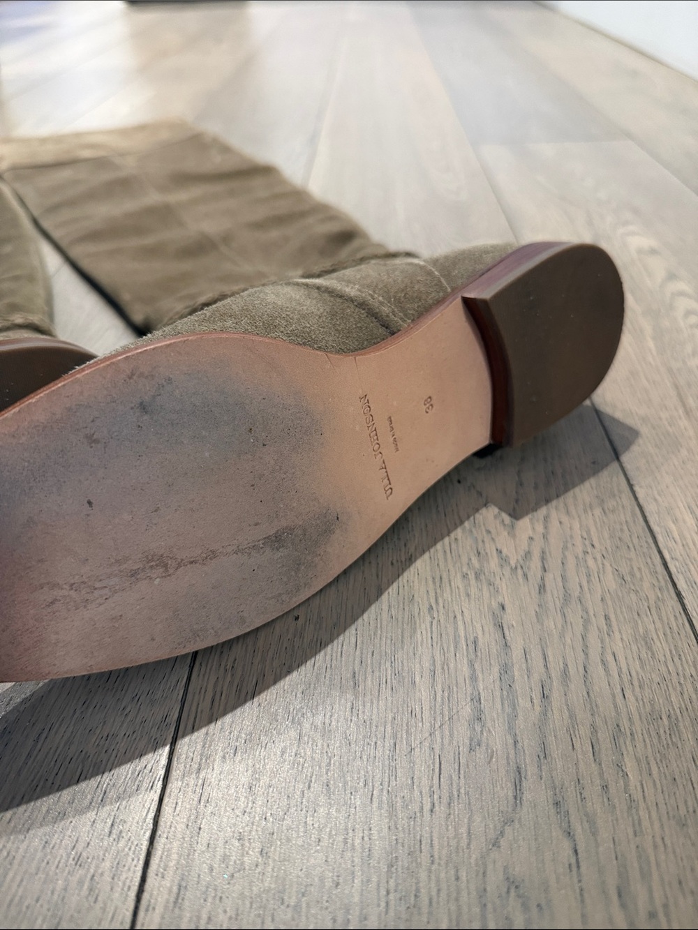 Ulla Johnson over the knee suede boots - Picture 3 of 4